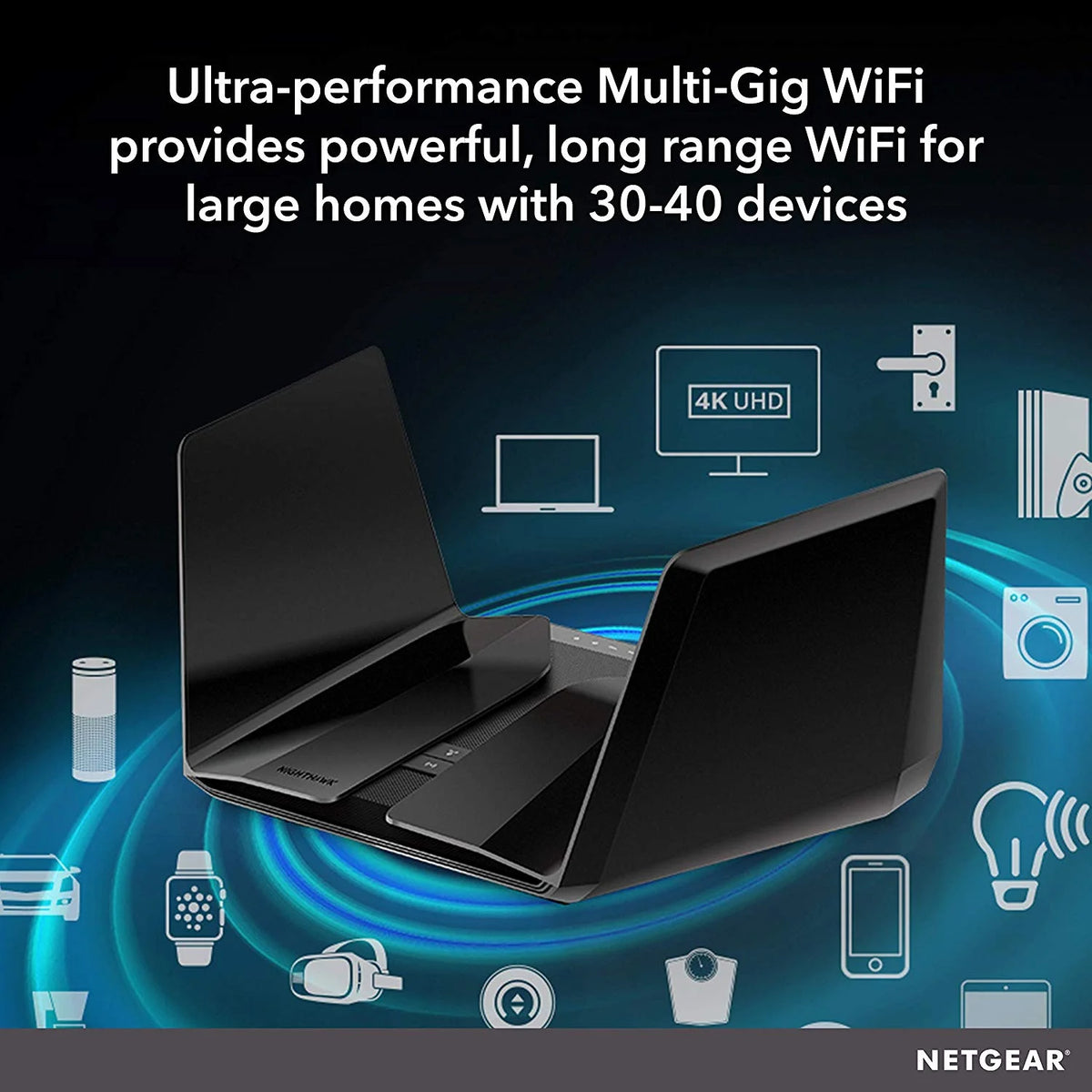 Restored Dual-Band 12-Stream Wi-Fi Router R580