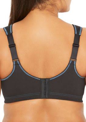 Black High Impact Cami Wire Sports Bra I871