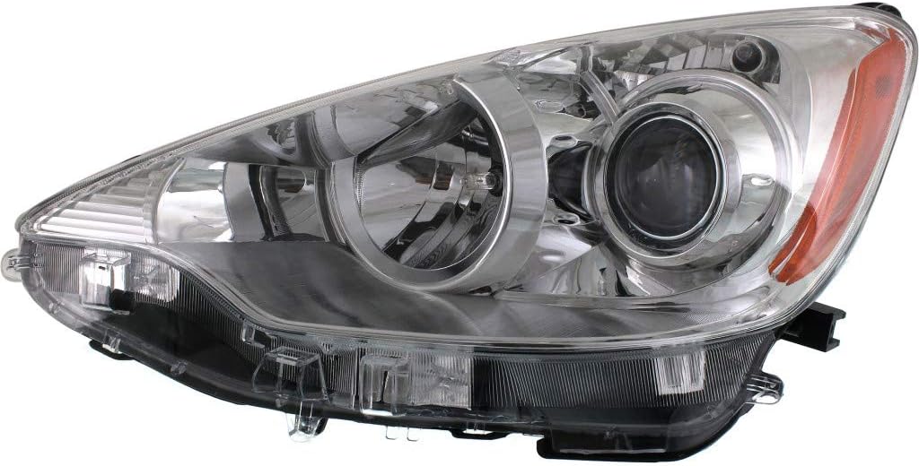 Driver Side Headlight Assembly with Bulbs T806865