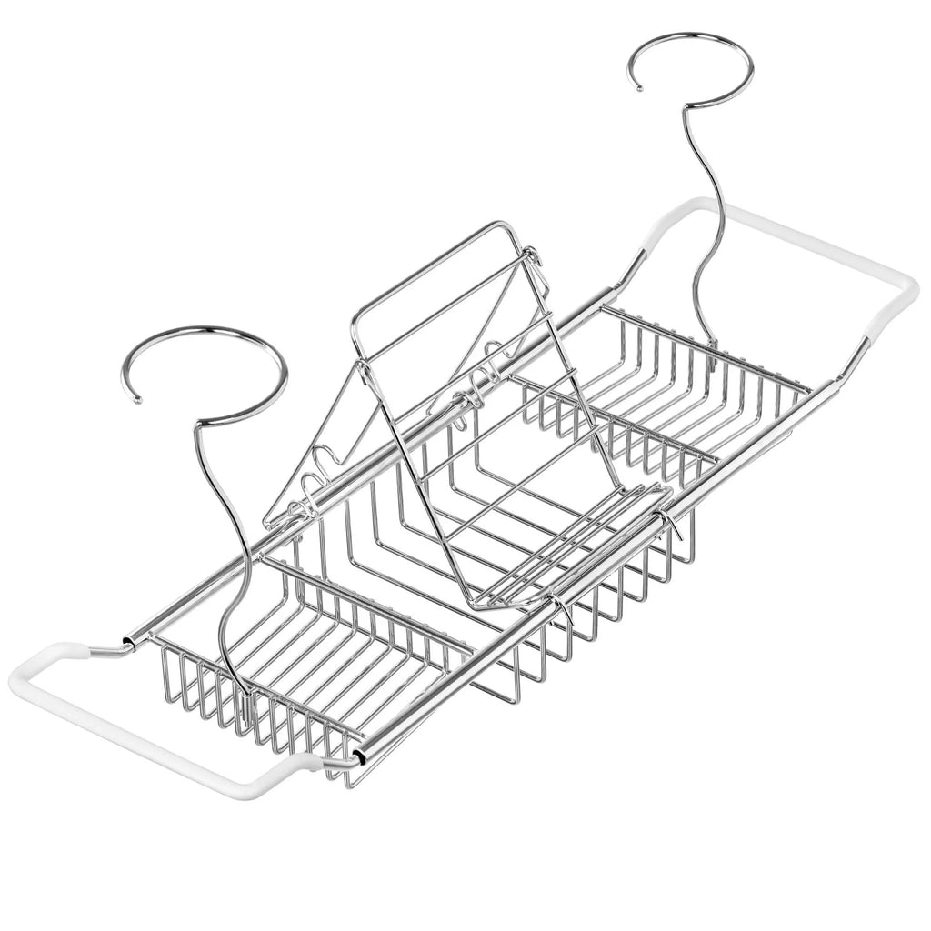 Stainless Steel Bathtub Caddy Tray with Extending Sides Z38205