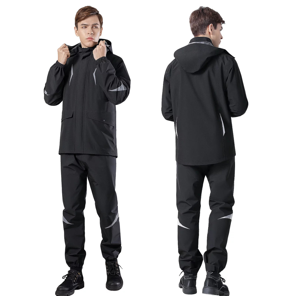 Waterproof Reflective Split Set Raincoat M978137