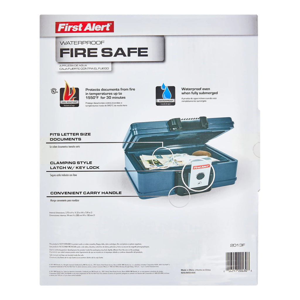 Water and Fire Protector File Chest M2497