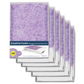 Lavender Scent Silica Crystals Cat Litter Trays 6-Pack J92917