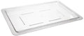 Clear Polycarbonate Half Size Flat Lid F50789