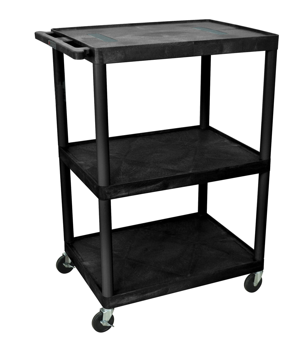 Black 3 Shelf Cart T22740