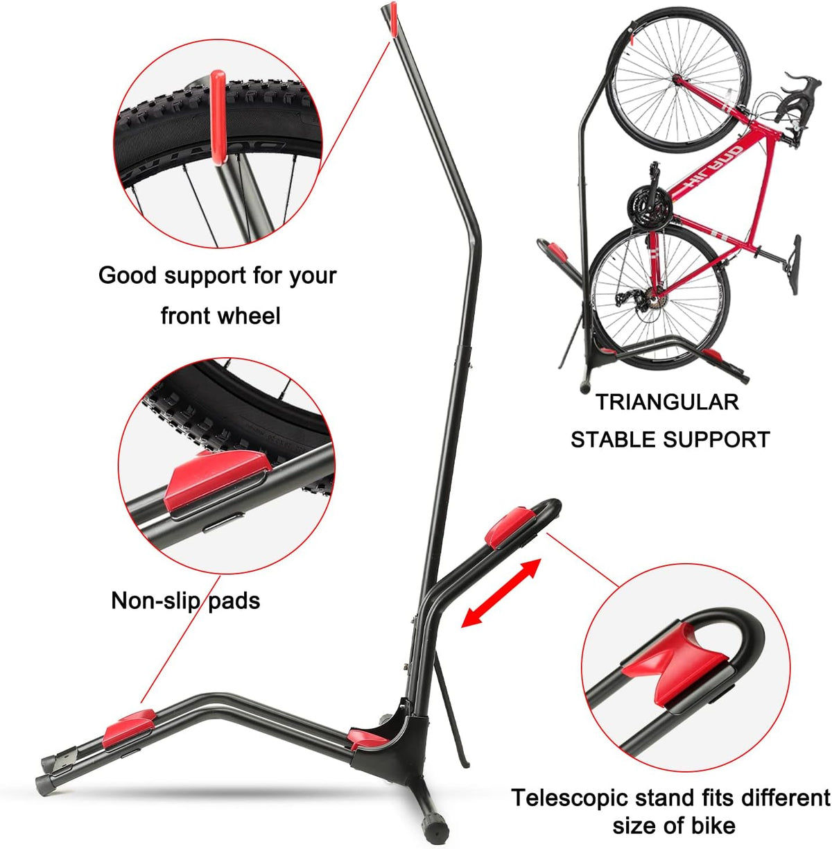 Vertical Bike Rack Stand Pack of 2 M839