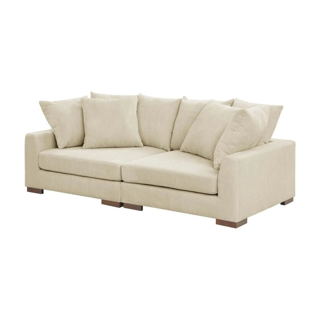 90'' Cordurpy Upholstered Sofa B910902
