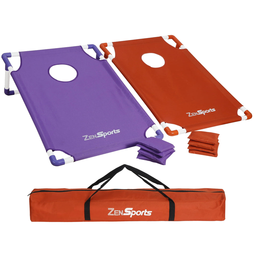 Portable PVC Cornhole Game Set with Case G436480