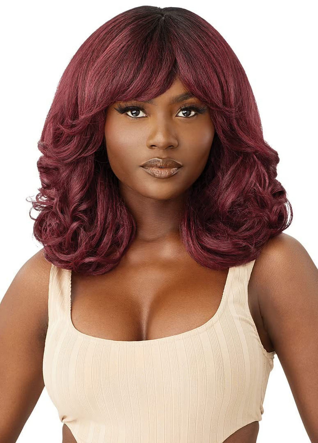 14" DR Brown Wig R15144