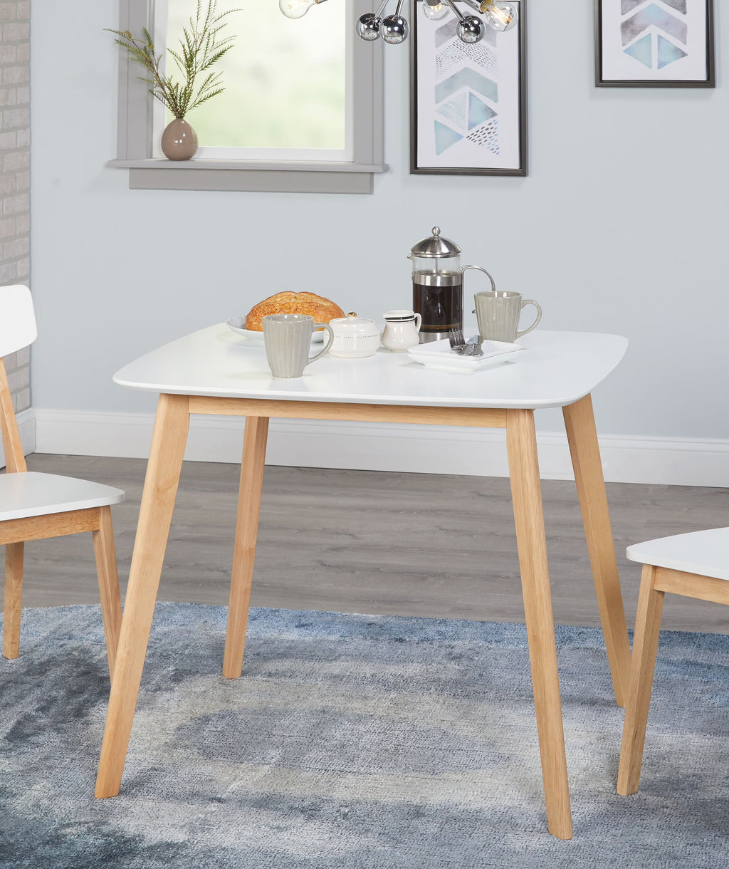 White/Natural Dining Table N8380