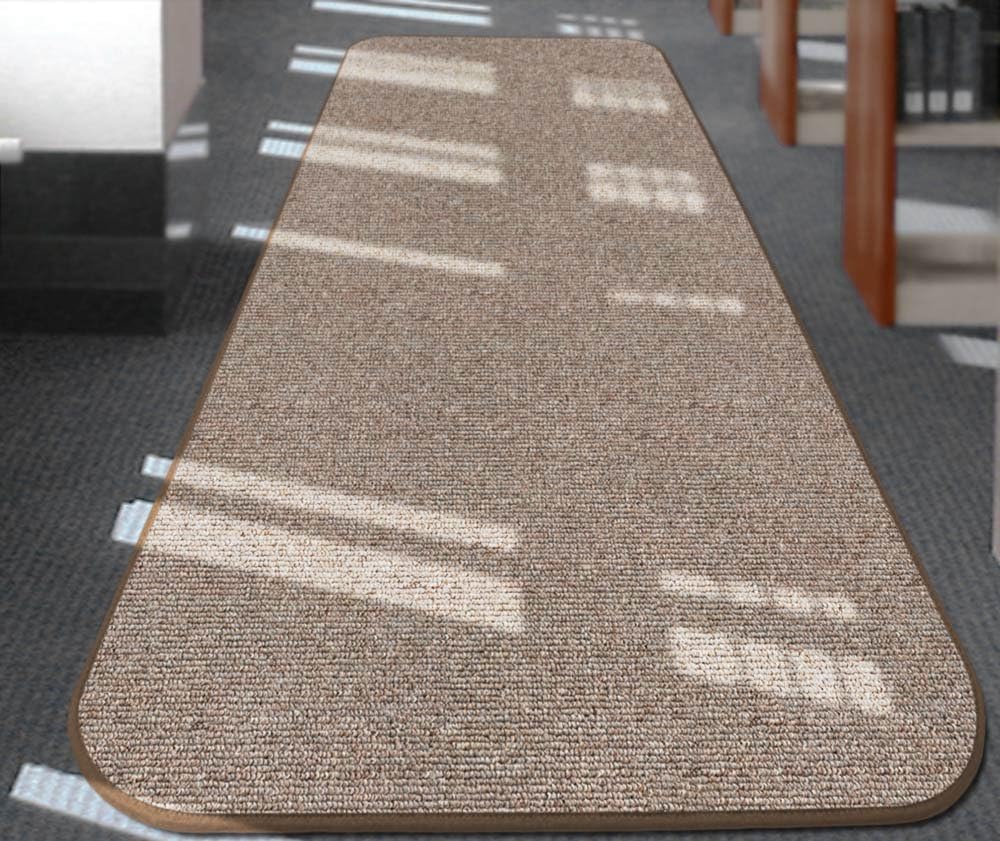 Pebble Beige 6 Feet X 36 Inches Skid-Resistant Carpet Runner U331