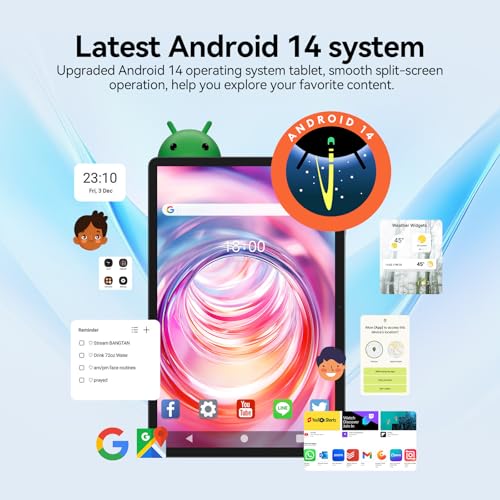 Android 14 Tablet 11 inch 128GB Octa-Core 8000mAh L68812