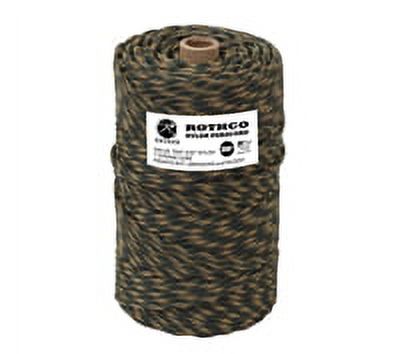Woodland Camo Nylon Paracord 300 Ft Tube V8295