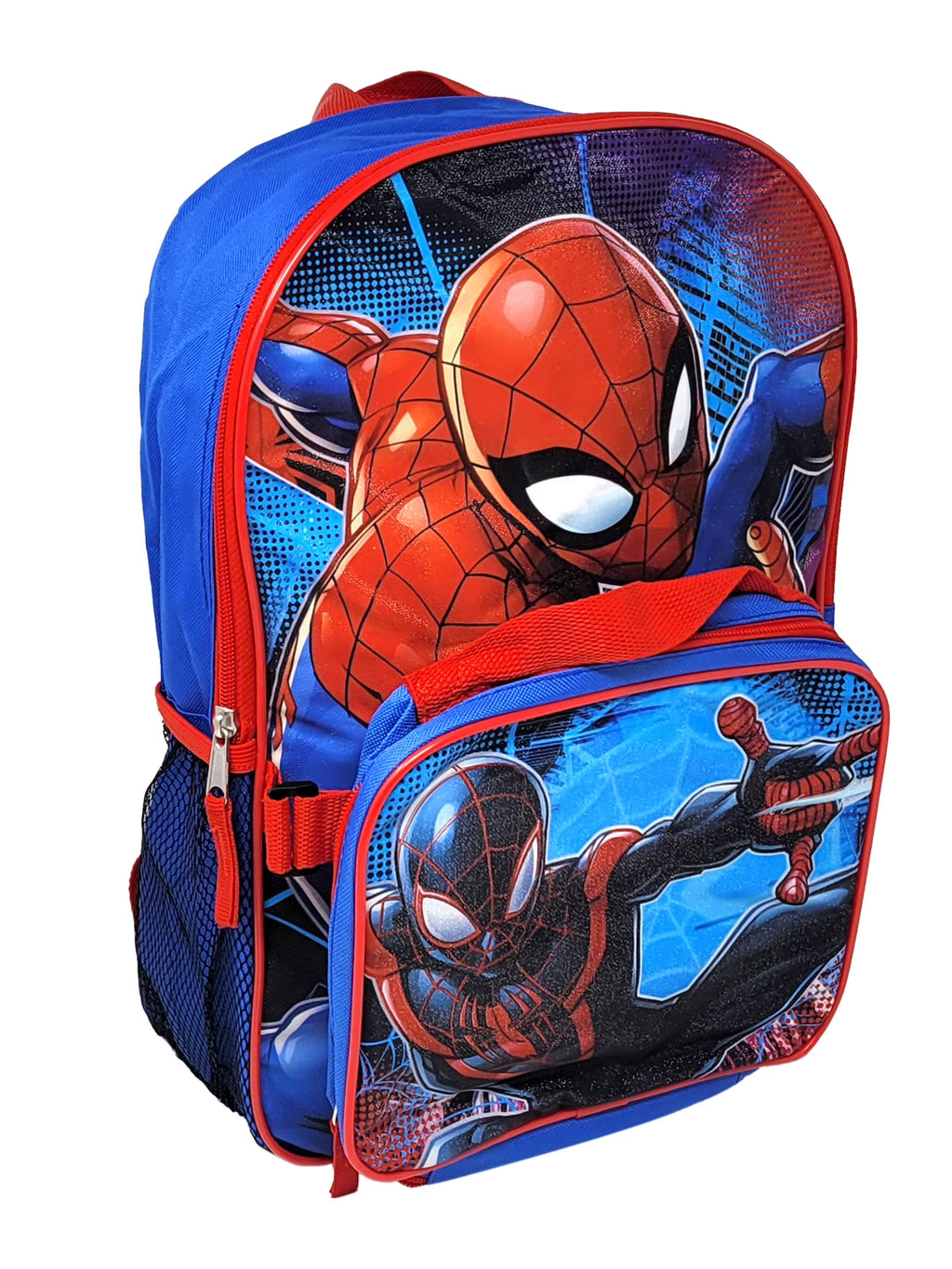 Spider-Man Backpack and Lunch Bag Detachable Insulated 2PC J8691