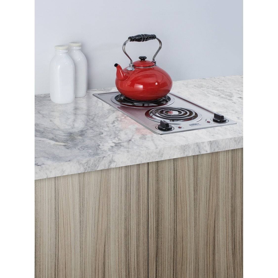 12x22 Wide 115V 2-Burner Coil Cooktop R8387