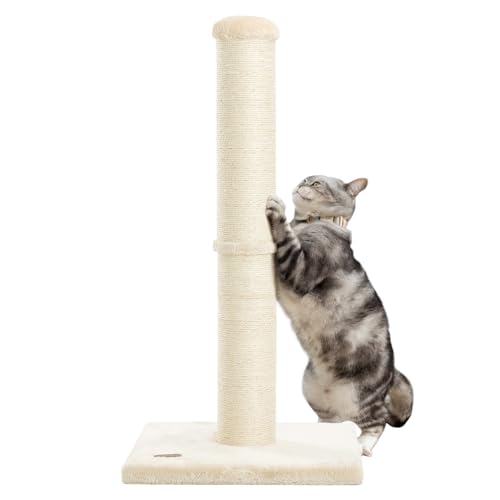 34 Inch Natural Sisal Cat Scratching Post N270