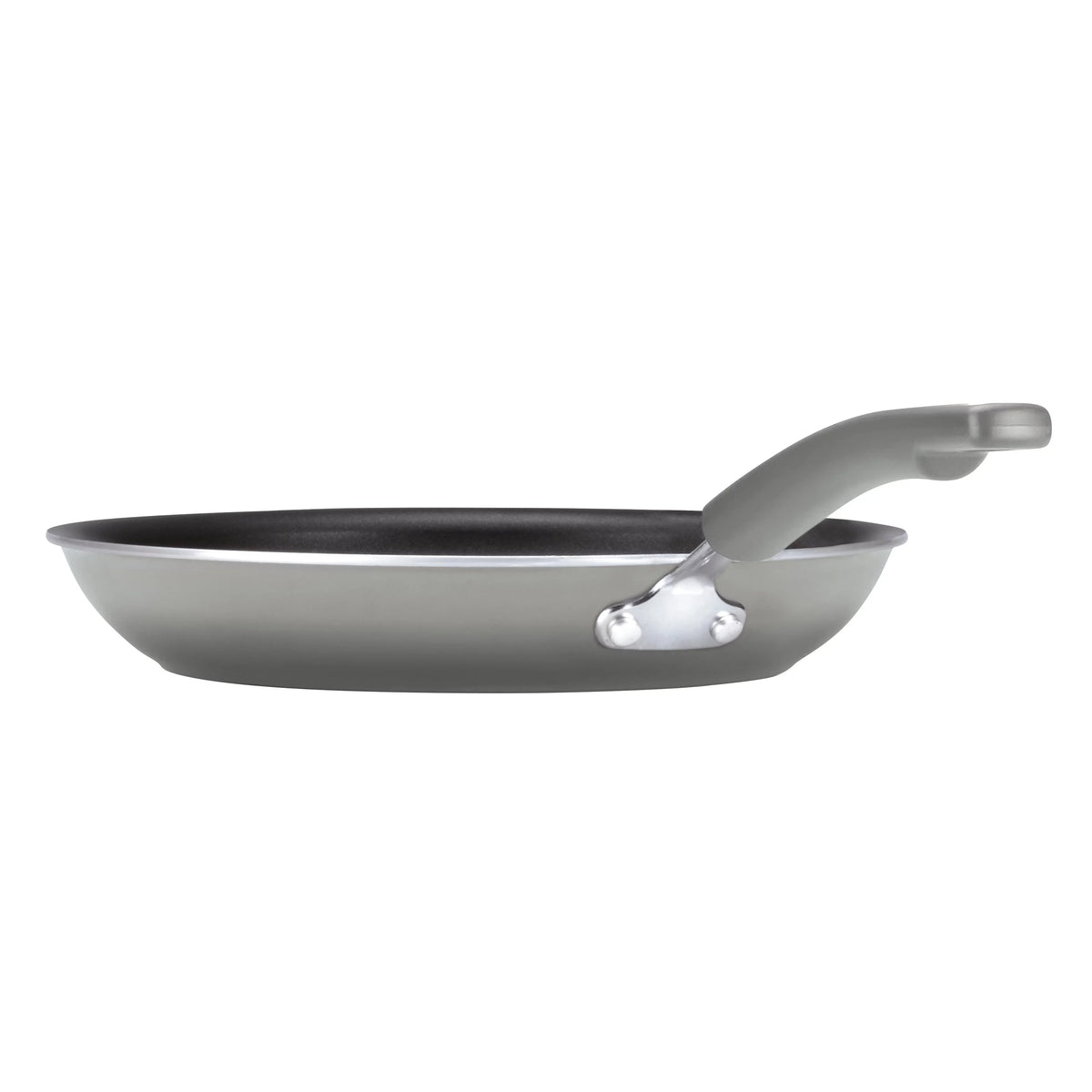 12.5 inch Hard Enamel Aluminum Nonstick Skillet E319