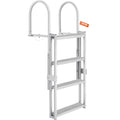 5 Steps Aluminum Retractable Dock Ladder L50114
