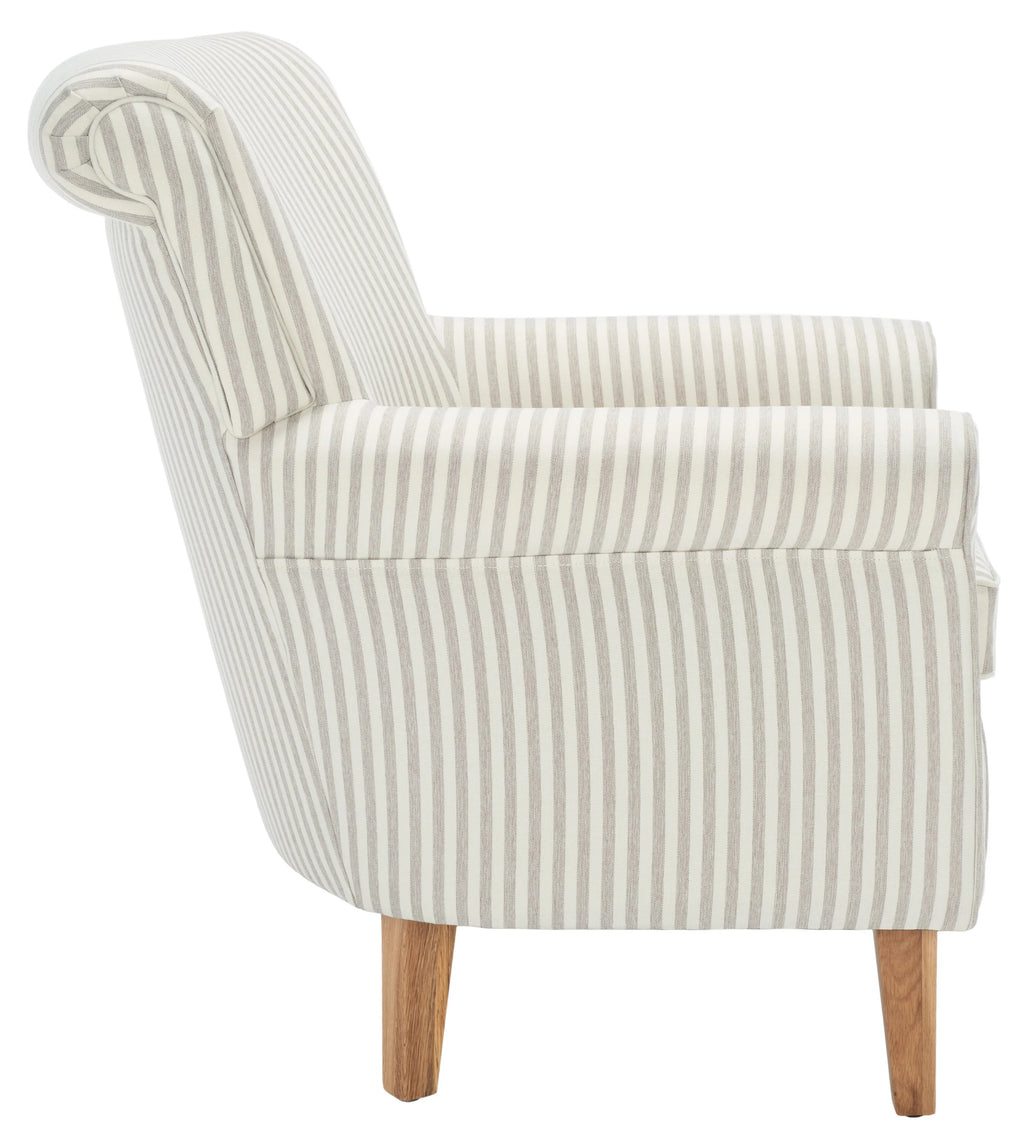 Beige Stripe Club Chairs H995296