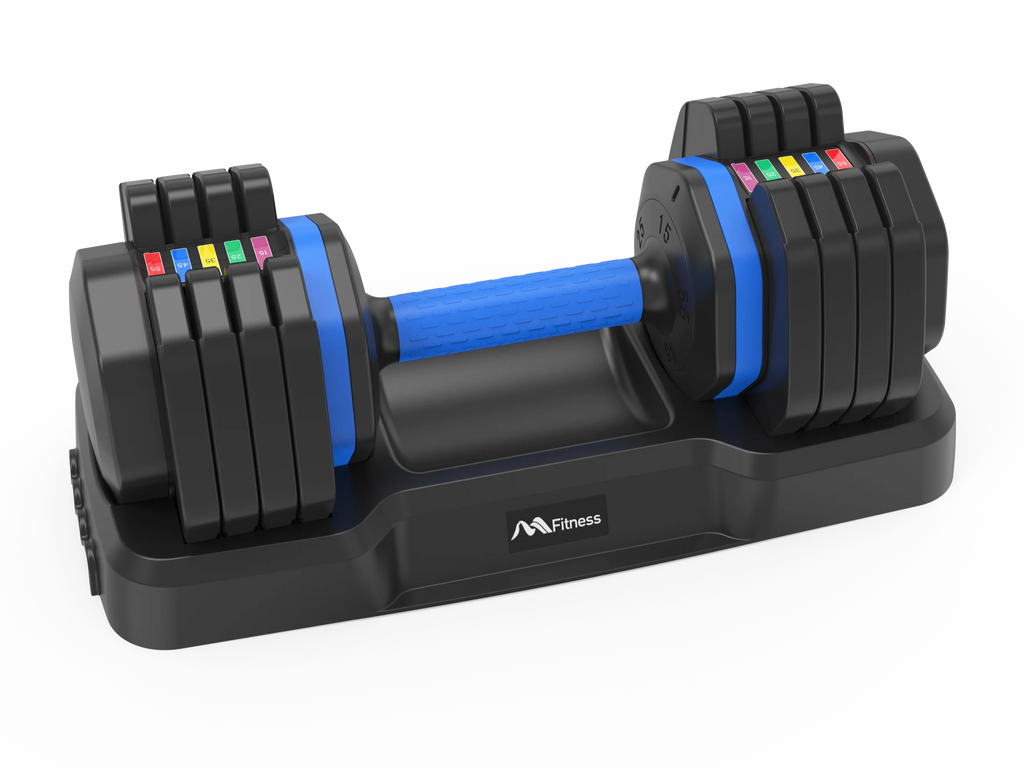 55 lb Adjustable Dumbbell with Tray S494305