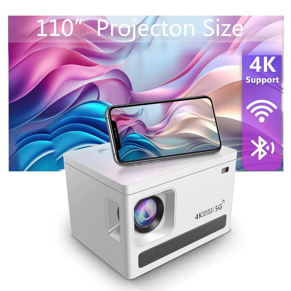 5G WiFi Bluetooth 4K Projector J273
