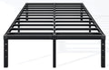 18 Inch Black Metal Platform Full Bed Frame R10139