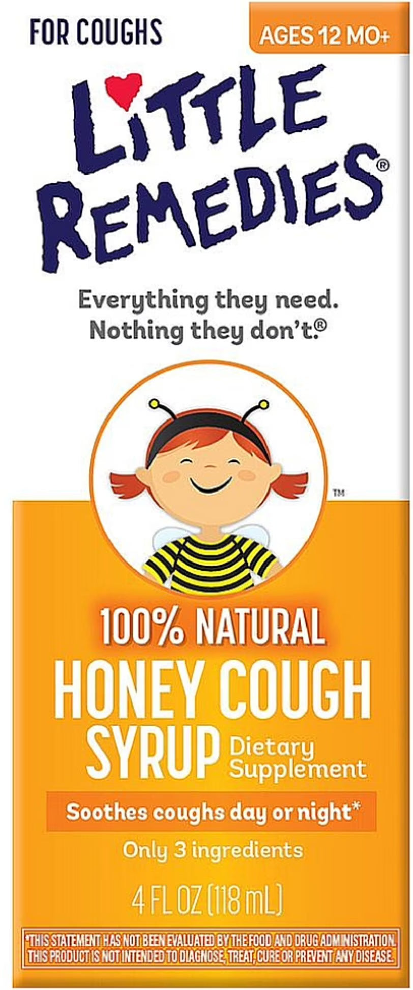 Honey Cough Syrup 4 oz (Pack of 6) G297868