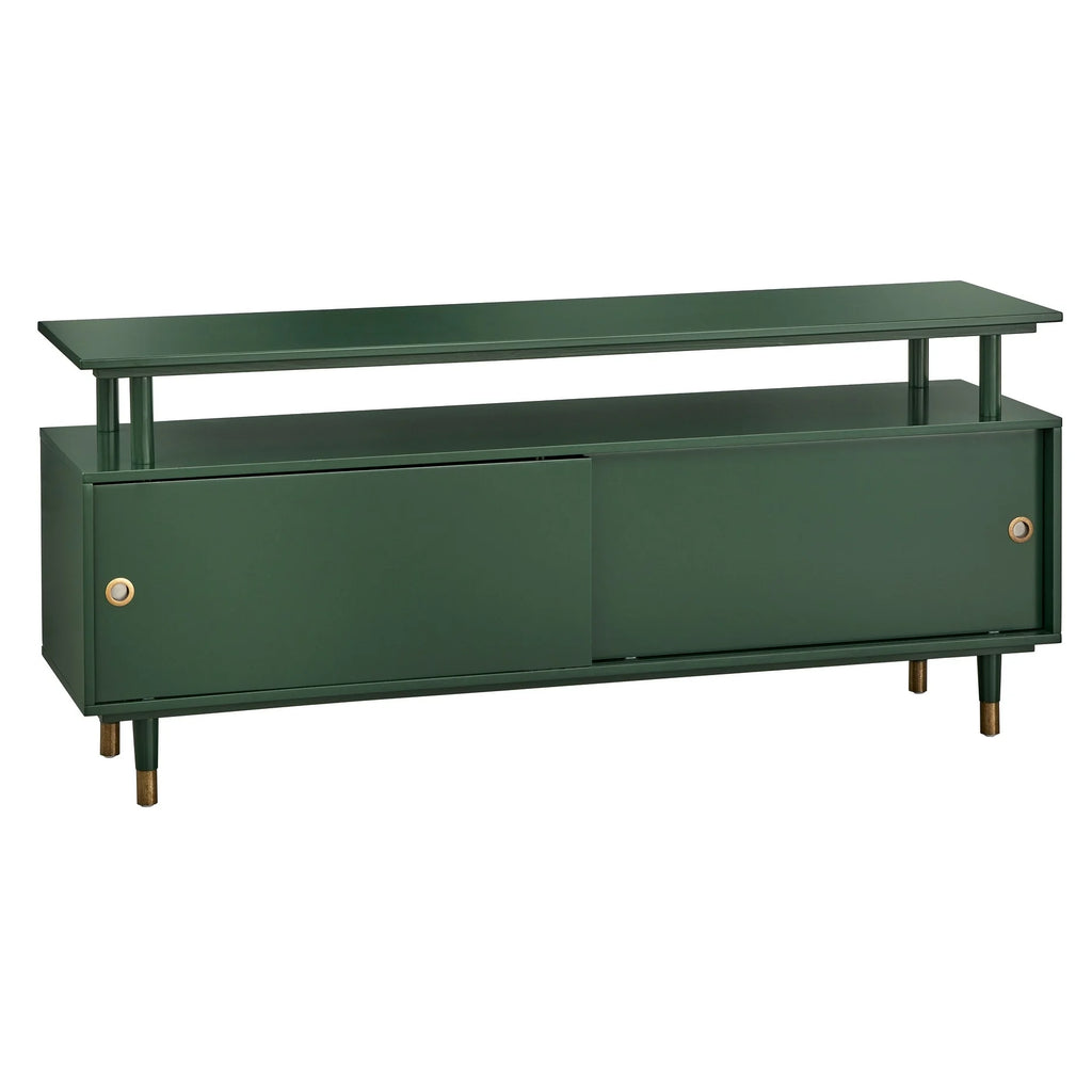 Mid-Century Modern Wood TV Stand B72556