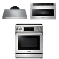30 Electric Range, Range Hood, Microwave G80475