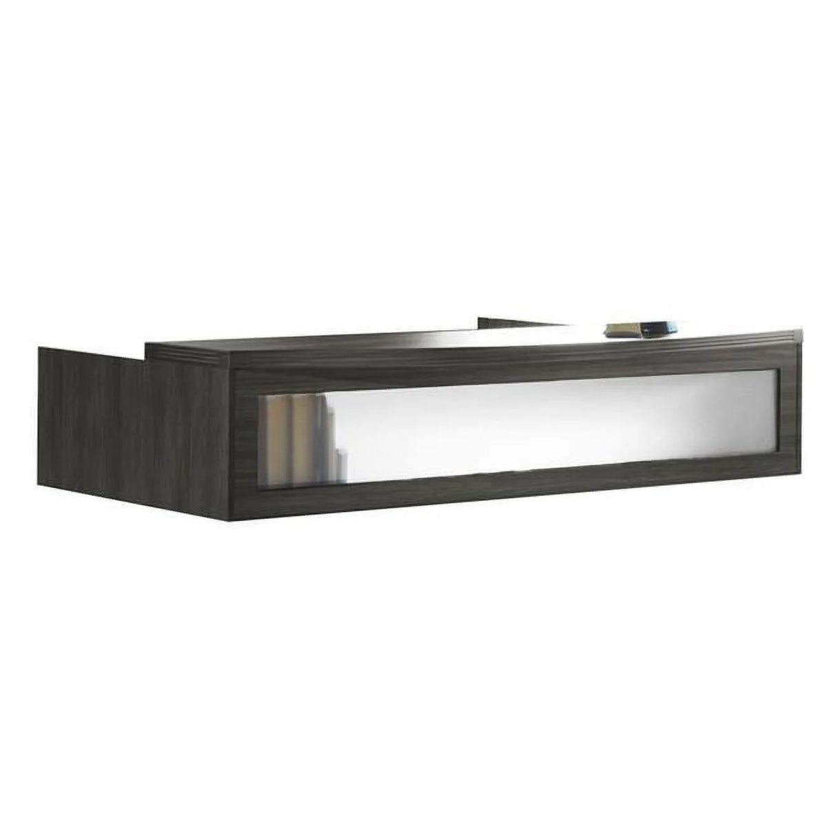 Gray Steel Reception Counter A4079