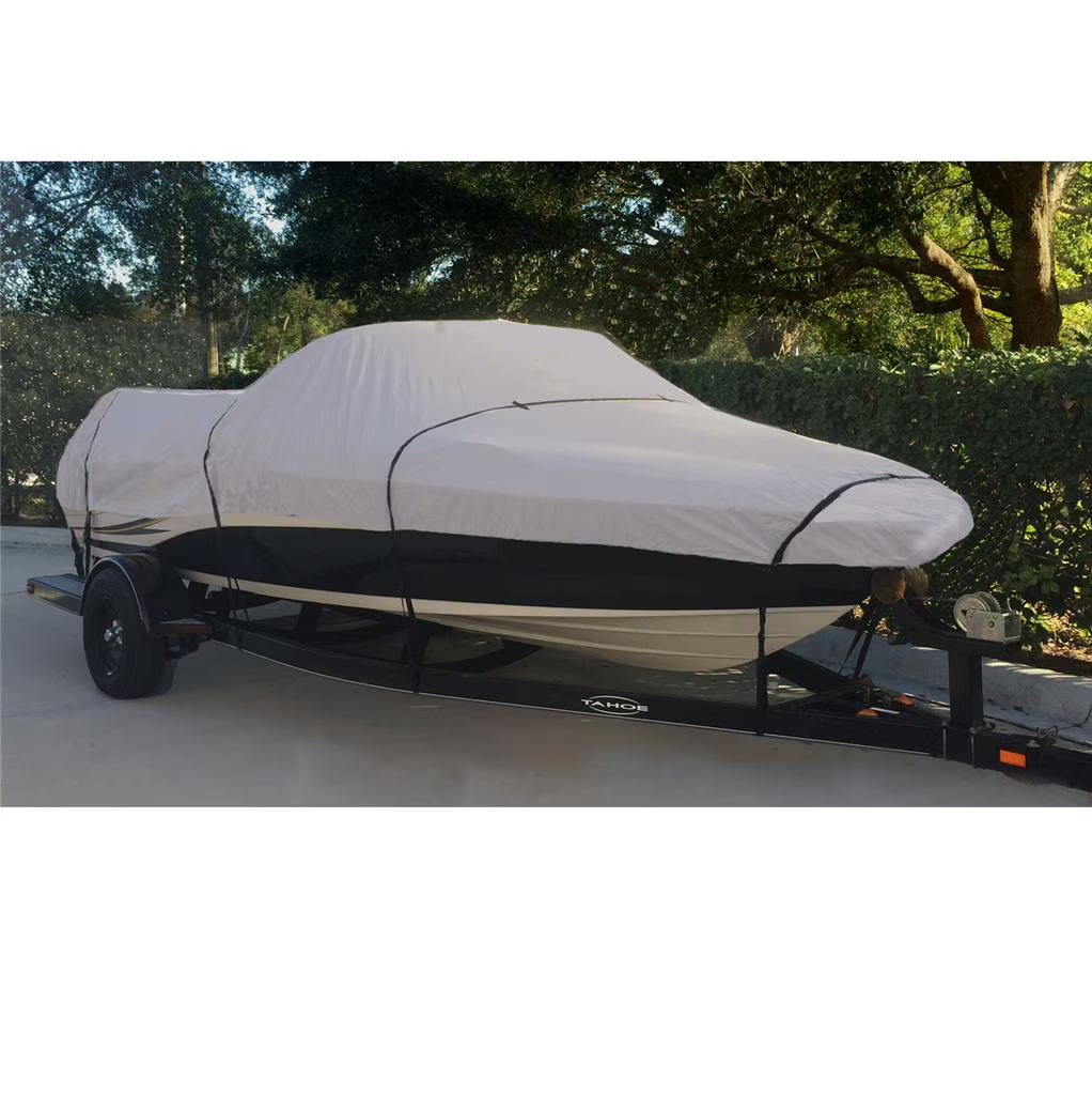 Boat Cover for Bayliner Bass 1809 FZ / 1810 FZ Bass O/B 1987 1988 E655