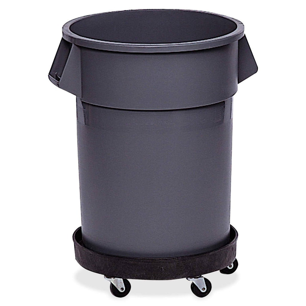 Round Plastic Trash Can Dolly with 500 lb Capacity J84697