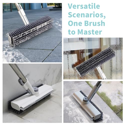 Floor Scrub Brush with Long Handle, Stiff Bristle M667361