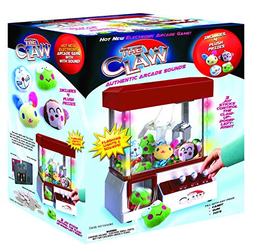 Electronic Claw Toy Grabber Machine with 4 Animal Plush S702