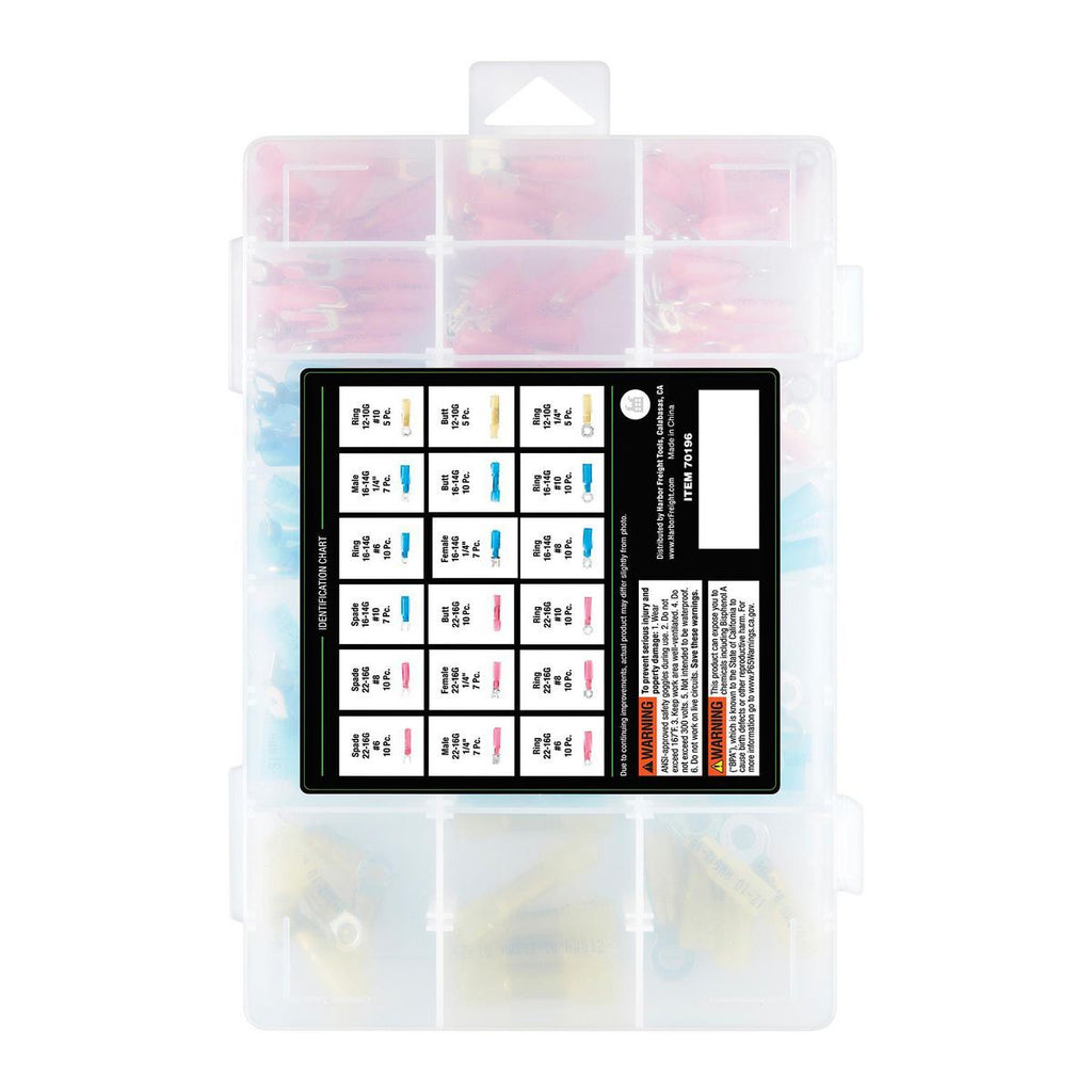 150-Piece Heat-Shrink Terminal Kit W43073