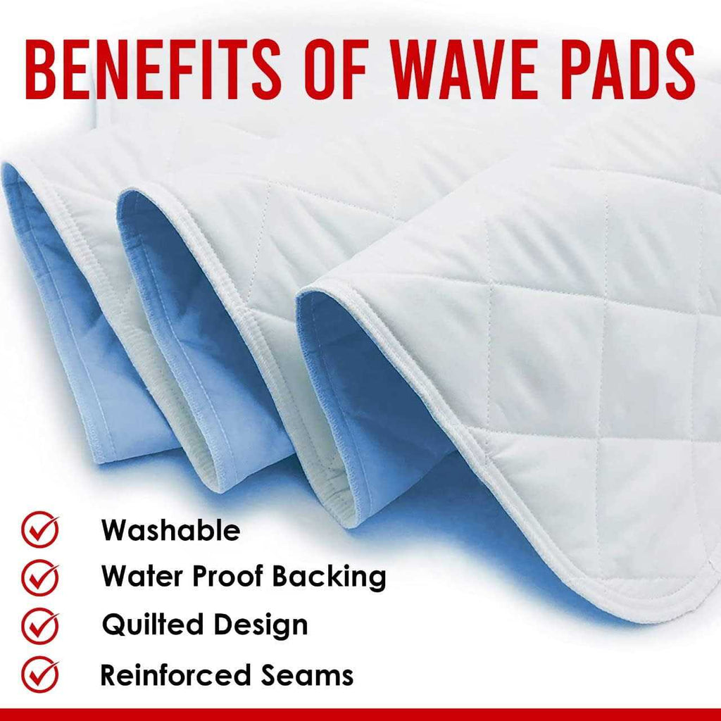 Washable Underpads Pack of 4 Large Bed Pads A946