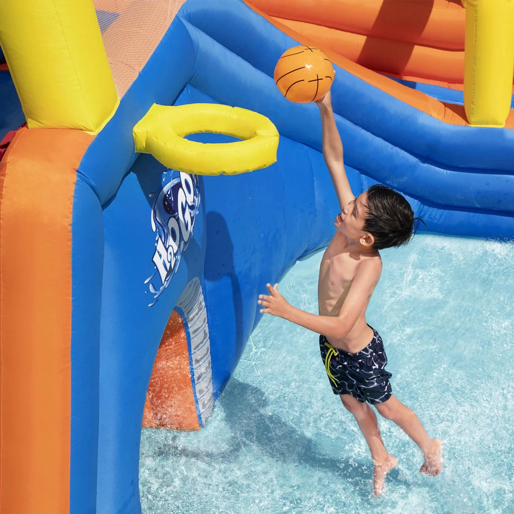 18' x 16.5' x 8.6' Inflatable Water Park X707968