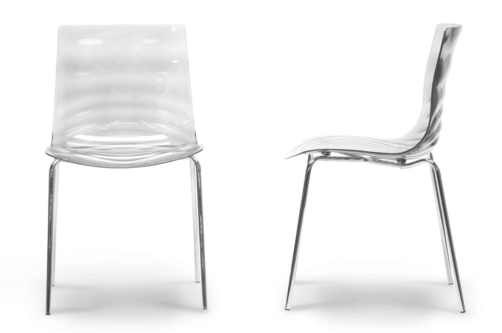 Clear Dining Chair - 2 pack W661503