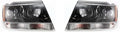 Headlight Assembly Pair for Jeep Grand Cherokee 1999-2004 D6201