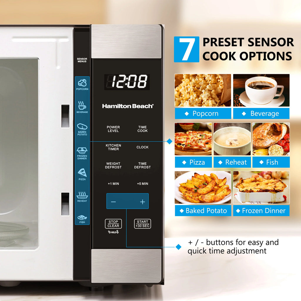 1.6 Cu ft Stainless Steel Countertop Microwave Oven D22023