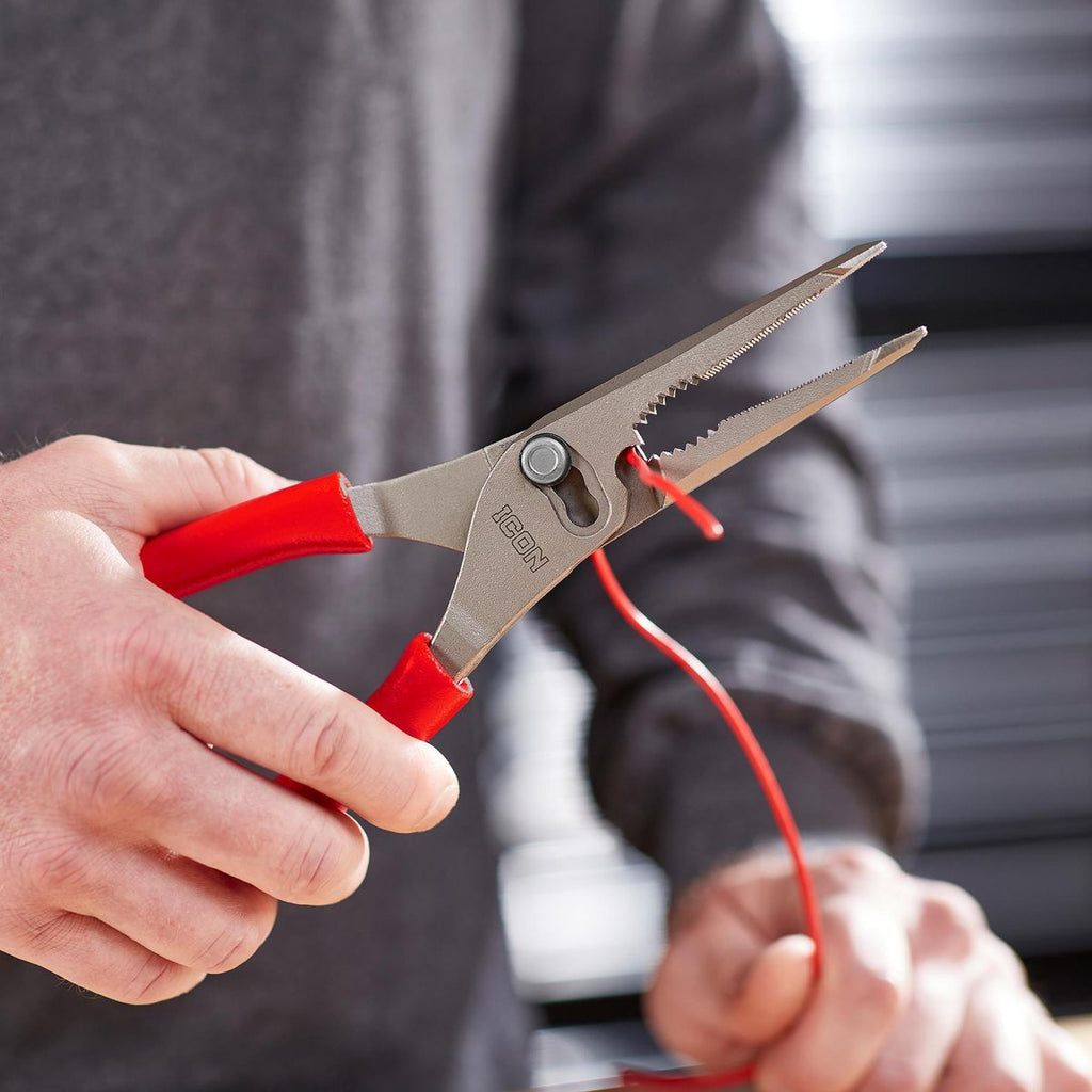 9 in. Long-Nose Slip-Joint Pliers M723903