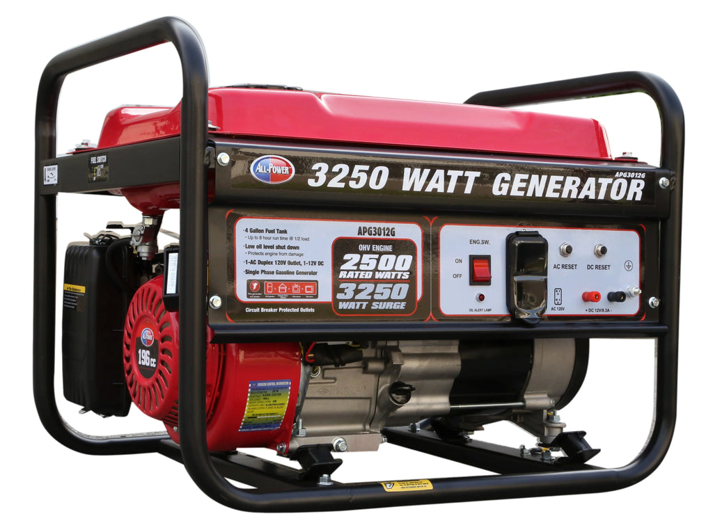 3250 Watt Gas Powered Portable Generator E42205