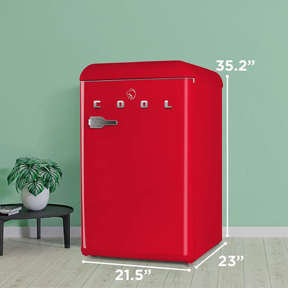 4 Cubic Feet Freestanding Mini Fridge R44255