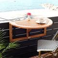 Natural Balcony Hanging Half Table G1754