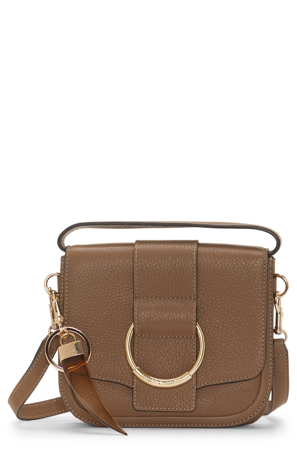 Leather Flap Crossbody U829
