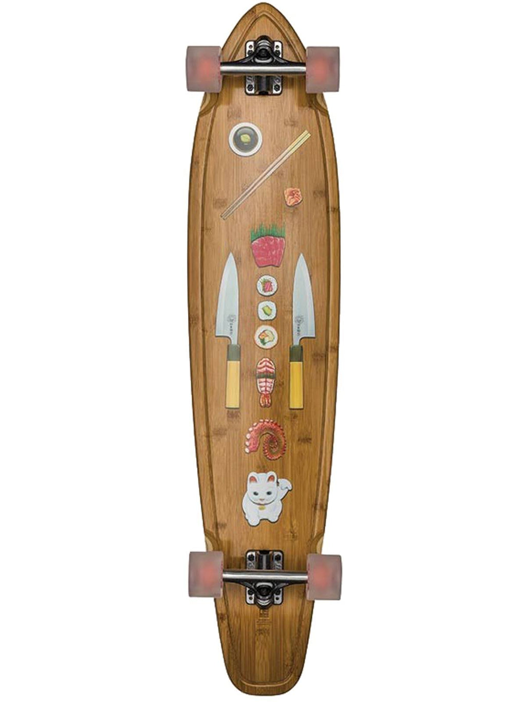 Bamboo Longboard B58225