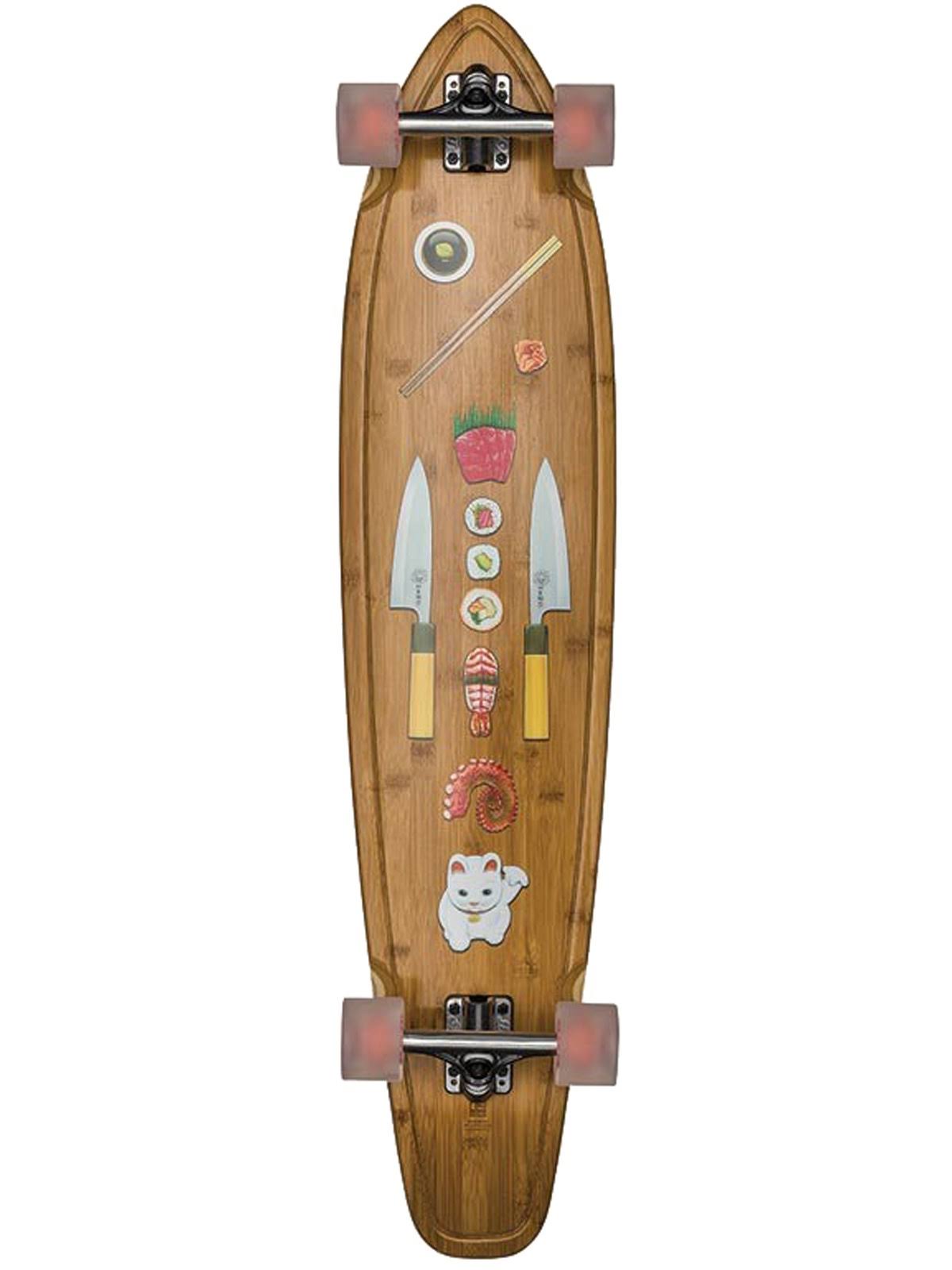 Bamboo Longboard B58225