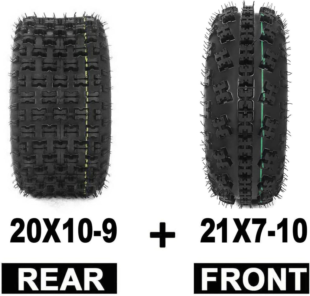 Set of 4 ATV UTV Tires Tubeless U492429