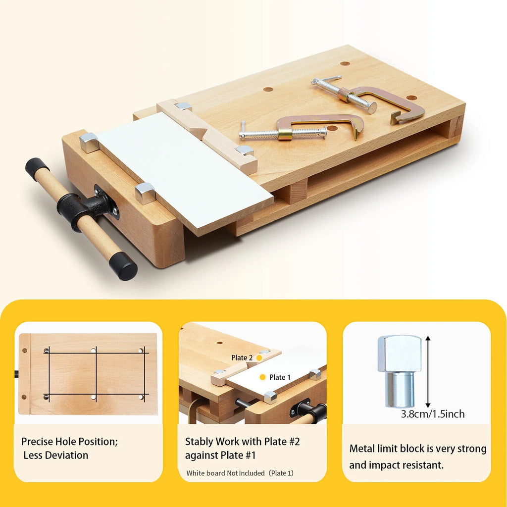 Portable Wood Workbench with Vise X14717