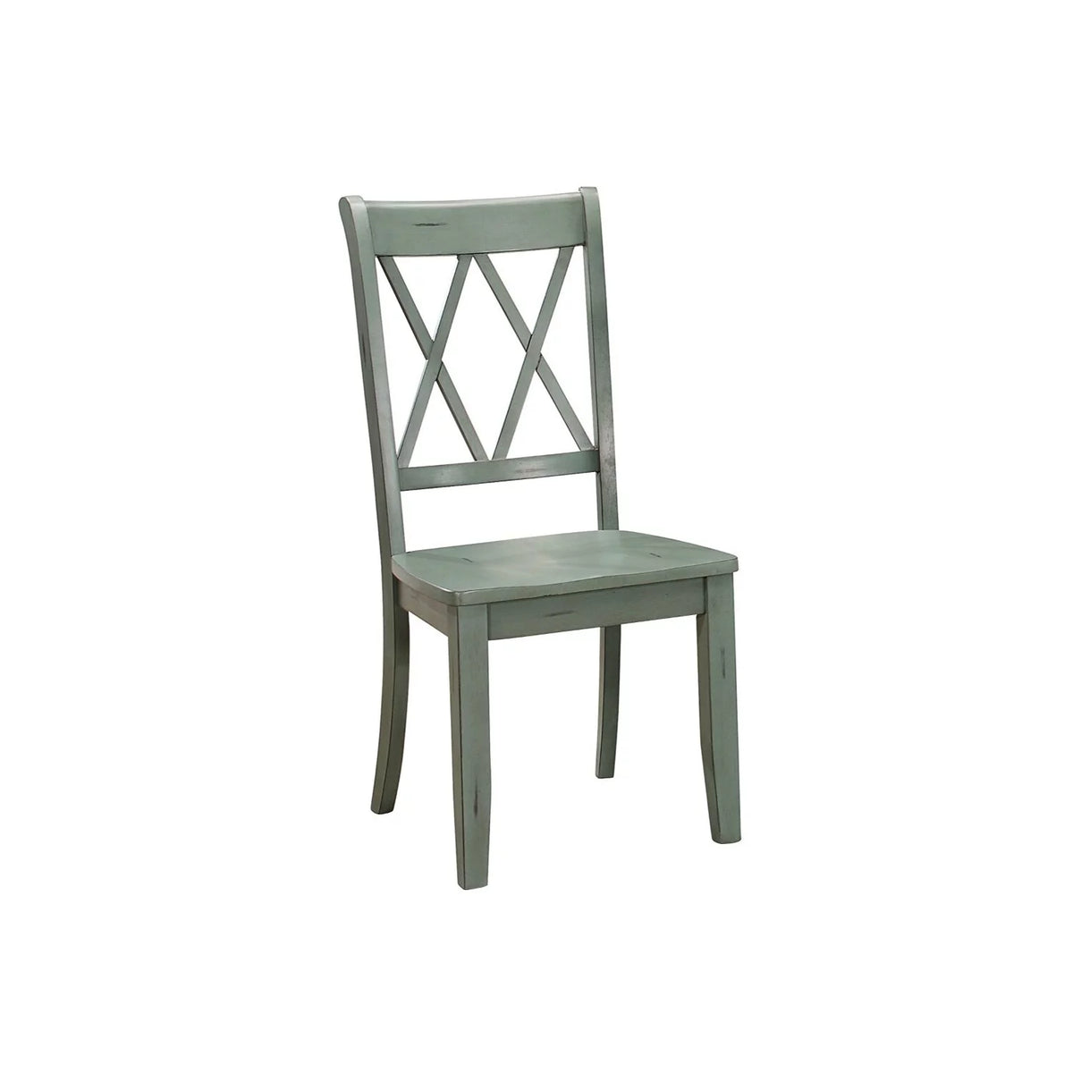 Teal Blue Set of 2 Side Chair T21021